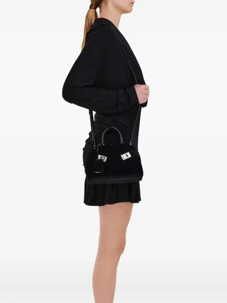Geantă shopper Ferragamo negru