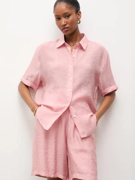 Srajca in kratke hlače Answear.LAB roza