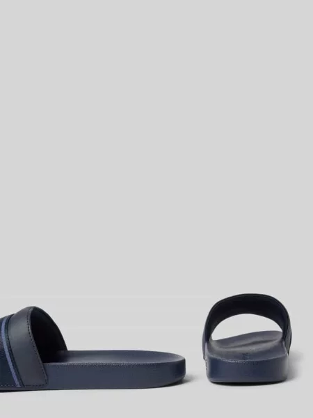 Klapki Tommy Hilfiger Poolside With Webbing space blue granatowe
