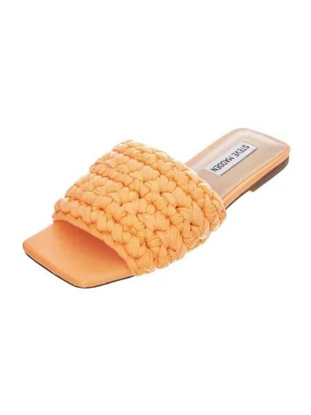 Klapki Steve Madden pomarańczowe