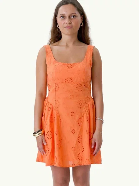 ITS MAY Rochie Angelica portocaliu