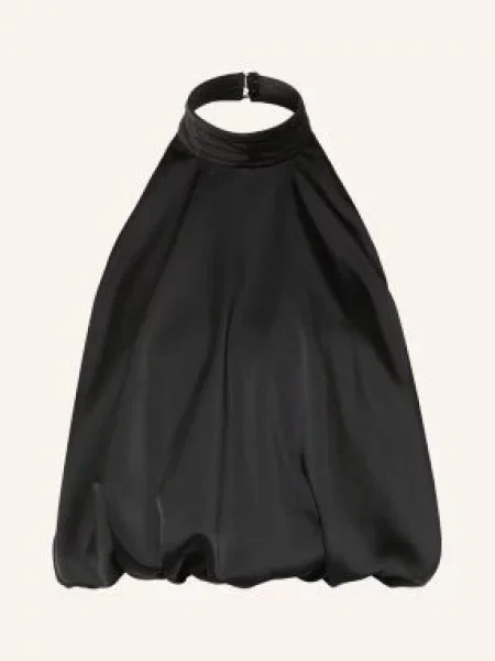 Satynowy top Claudie Pierlot czarny