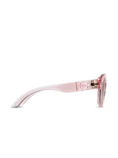 Okulary przeciwsłoneczne dziecięce Dolce & Gabbana Eyewear różowe