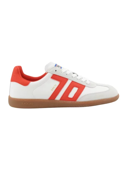 Sneakersy Back70 skórzane białe
