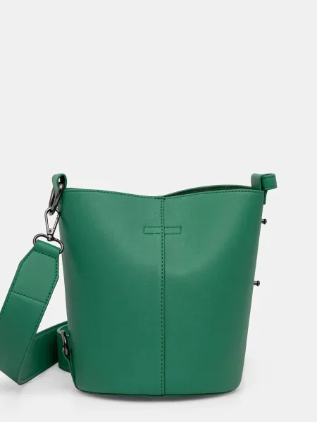 MM by Max Mara geantă pentru femei cu imitație de piele MMLGITA verde