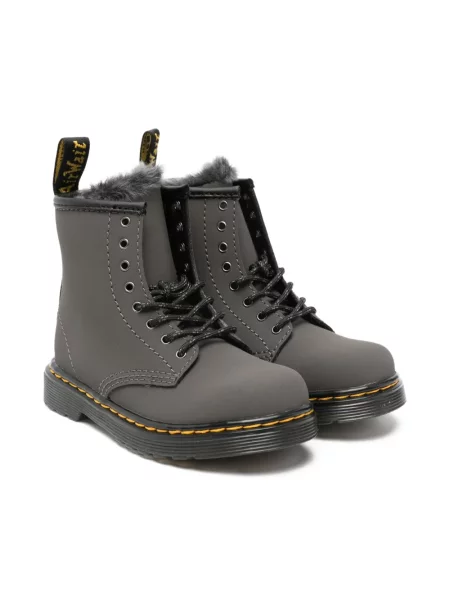 Botki dziecięce Dr. Martens szare