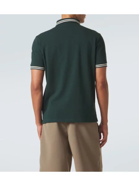 Tricou polo Moncler verde