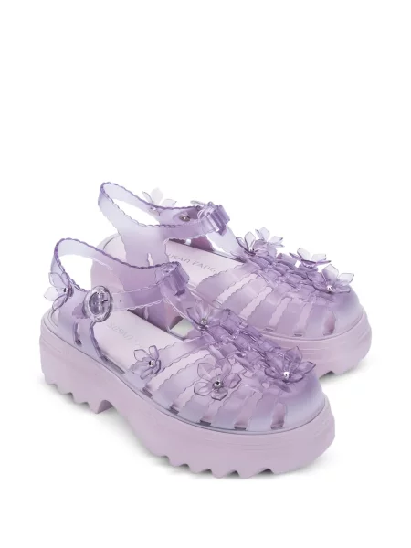 Sandale Melissa cu platformă violet