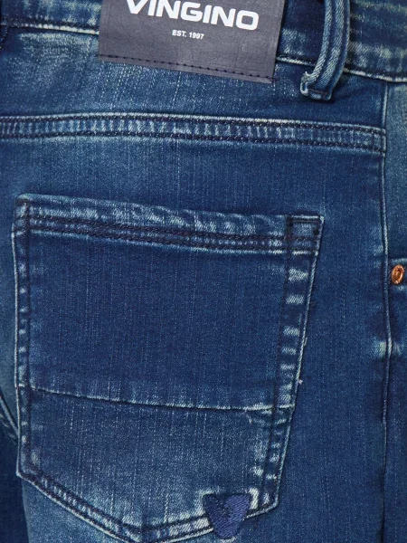 Vingino Jeansy Keith O Luźnym Kroju blau
