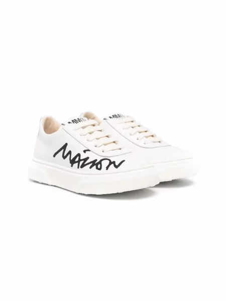 Sneakersy dziecięce Mm6 Maison Margiela białe