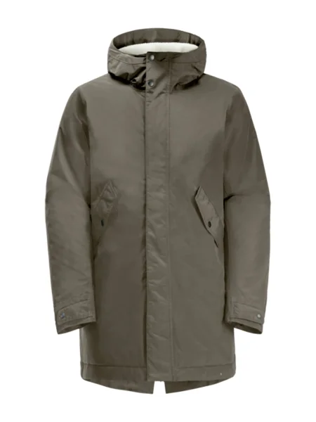 Dámska zimná bunda Jack Wolfskin Talforst Parka anis