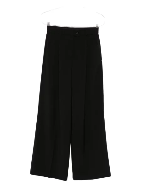 Pantaloni Sportmax plisate negru