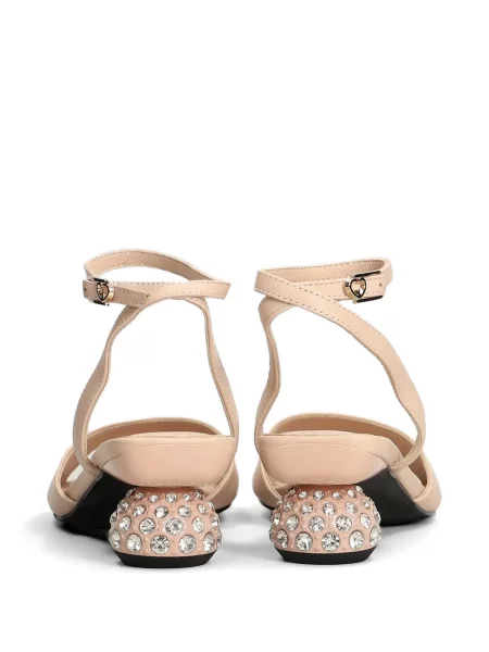 Sandale Gold & Rouge roz