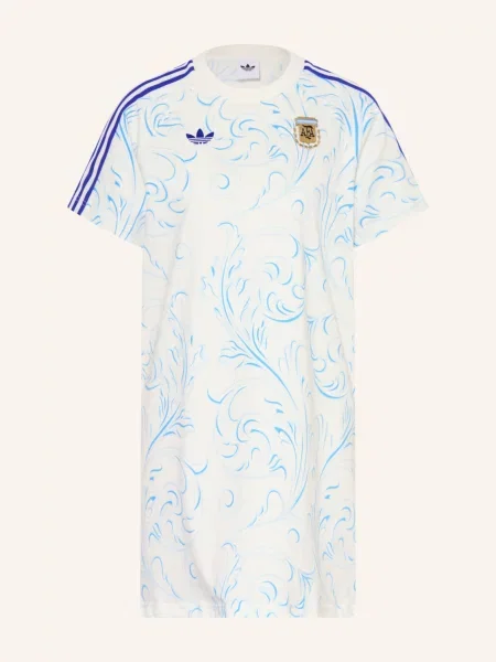 Adidas Jerseyové Šaty Argentinien Originals / modrá bílá