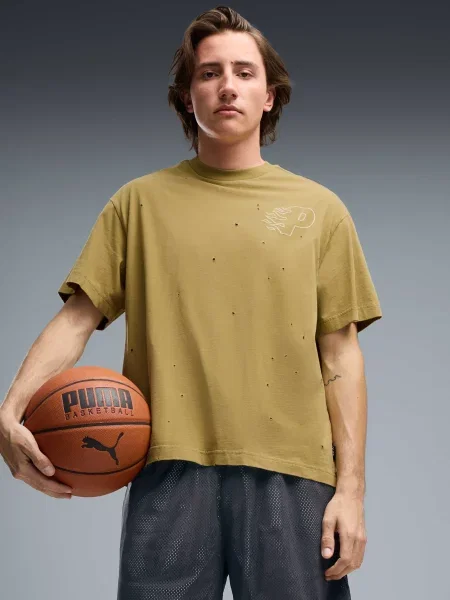 Футболка Puma коричневая