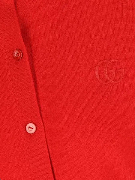 Cardigan Gucci de lână roșu