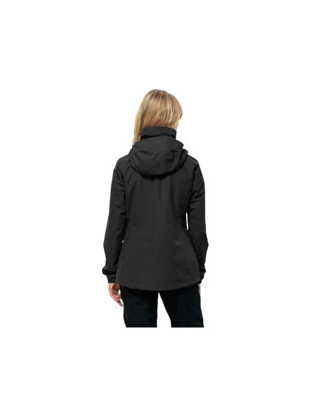 Geacă Jack Wolfskin negru