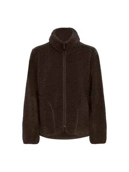 Bluza rozpinana Kaffe brązowa