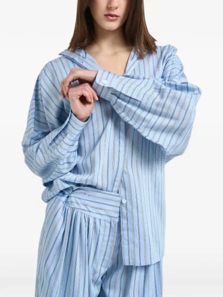 Koszula w paski Iro niebieska