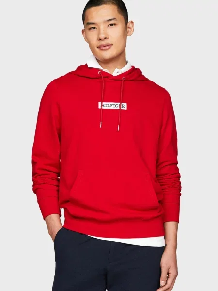 Толстовка Tommy Hilfiger червона