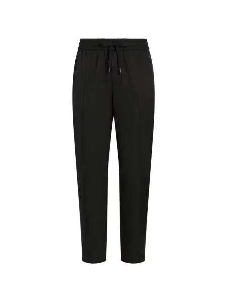 Talie șnur de strângere pantaloni Dolce & Gabbana negru