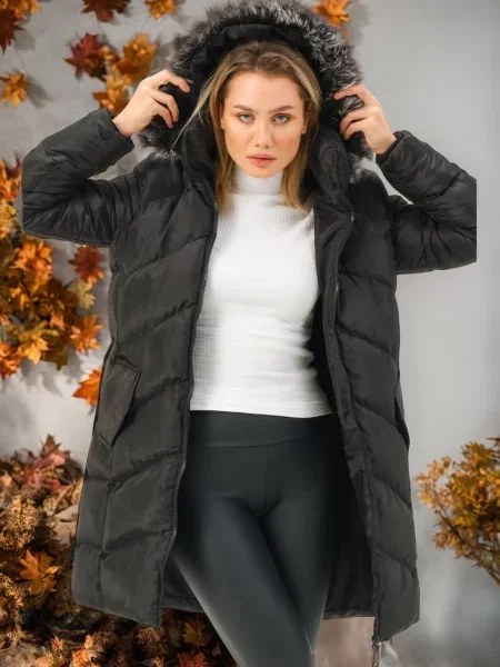 Płaszcz Dewberry czarny