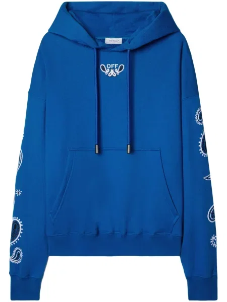 Hanorac cu glugă Off-white alb