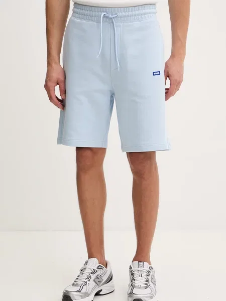 HUGO Blue szorty dresowe Nasensio niebieskie