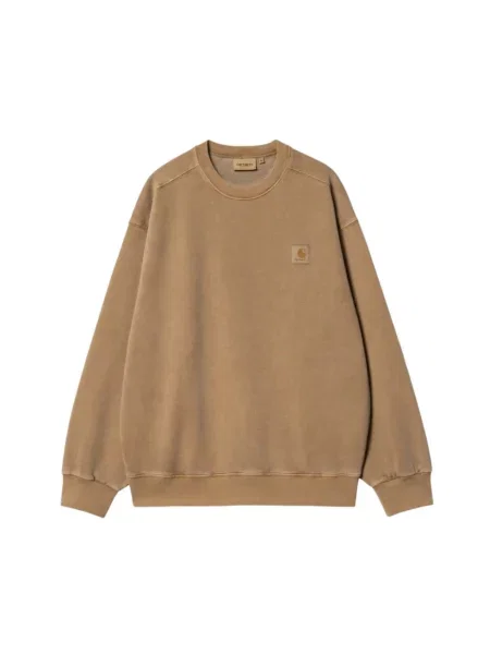 Bluza Carhartt Wip z dżerseju beżowa