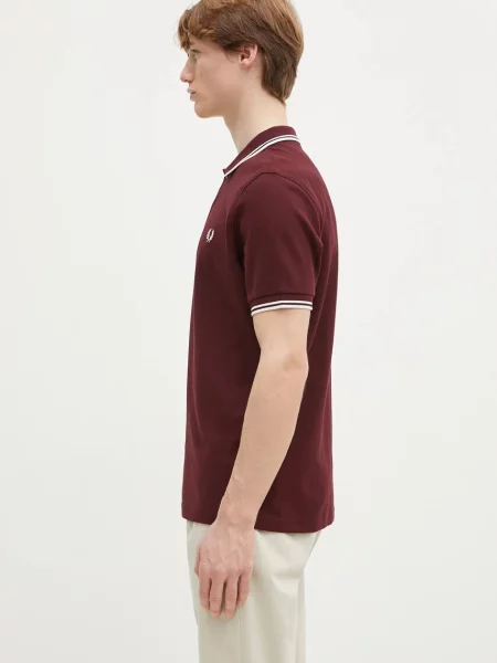 Koszulka polo Fred Perry klasyczna czerwona