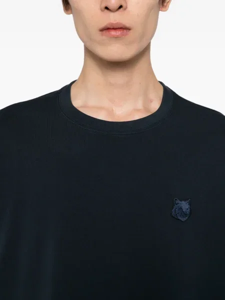 Tricou Maison Kitsune albastru