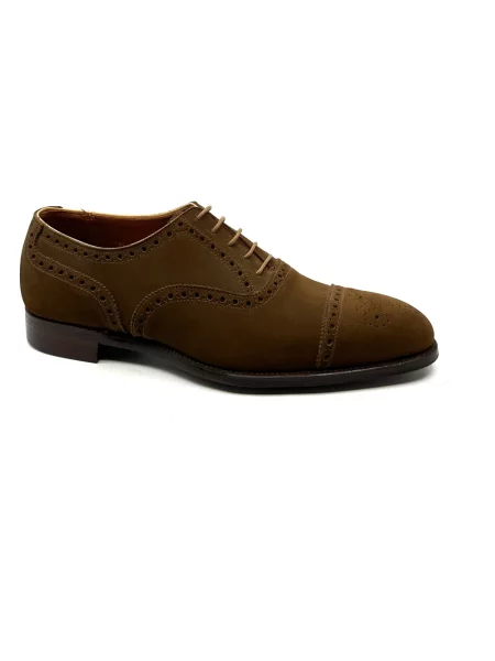 Półbuty Crockett & Jones skórzane brązowe