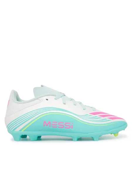 Čevlji za nagomet adidas Messi League Firm Ground /Multi Ground bela