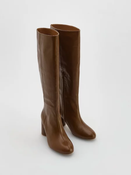 Ботфорты Reserved коричневые