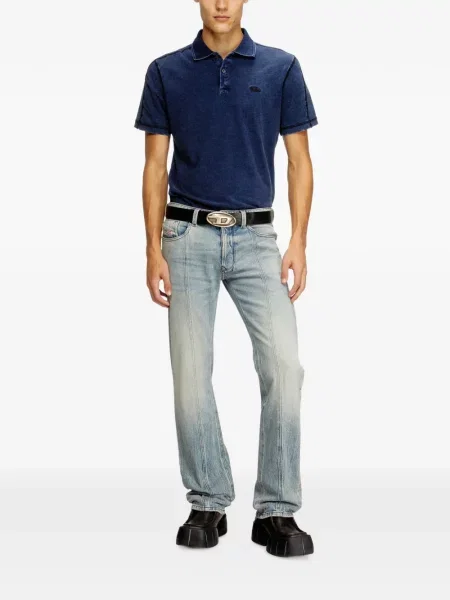 Tricou polo Diesel albastru