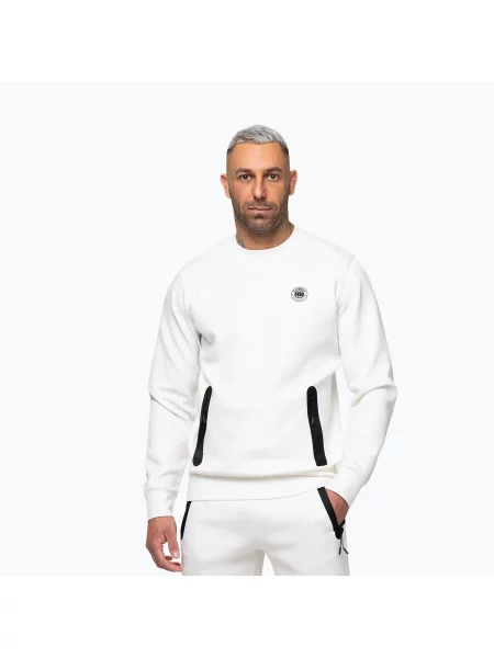 Hanorac crewneck Pitbull West Coast alb