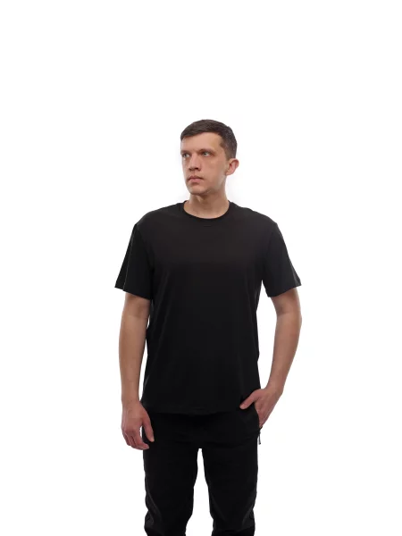Футболка STREAM віскоза/поліестер чорний