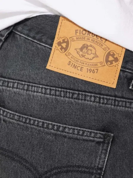 Blugi drepți Fiorucci negru