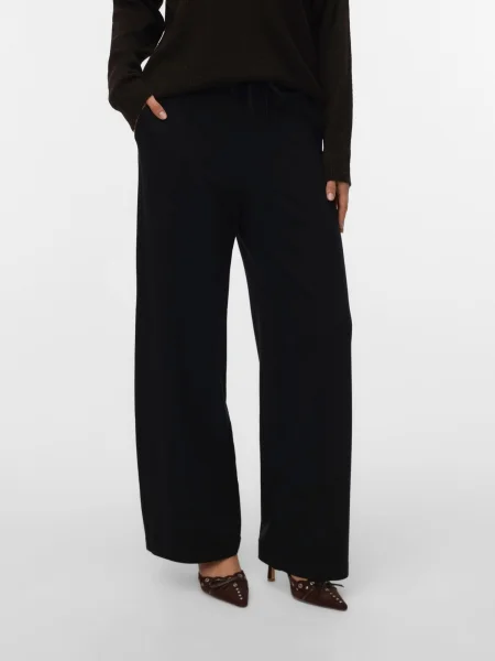 VERO MODA Pantaloni VMEVA' negru