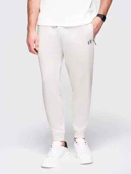Sportovní kalhoty Ombre bílé