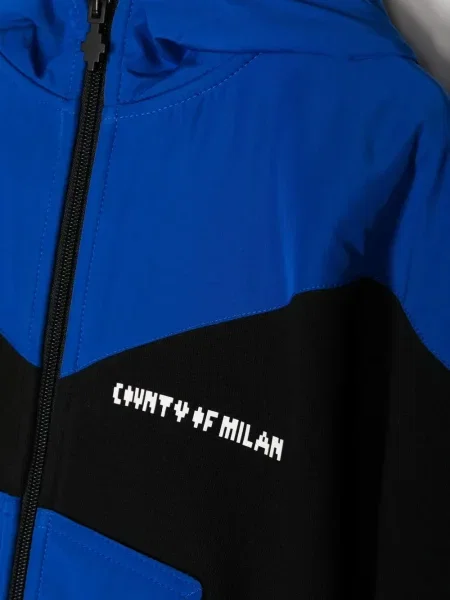 Bluza z kapturem dziecięca County Of Milan czarna
