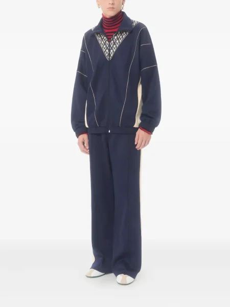 Pantaloni Valentino Garavani albastru
