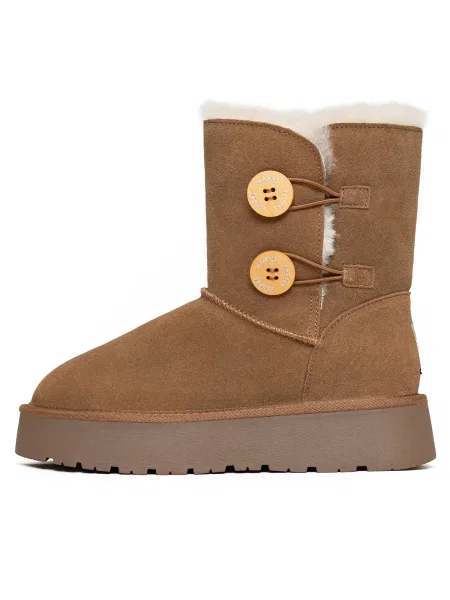 Gooce Botine HUBBARD / castaniu maro