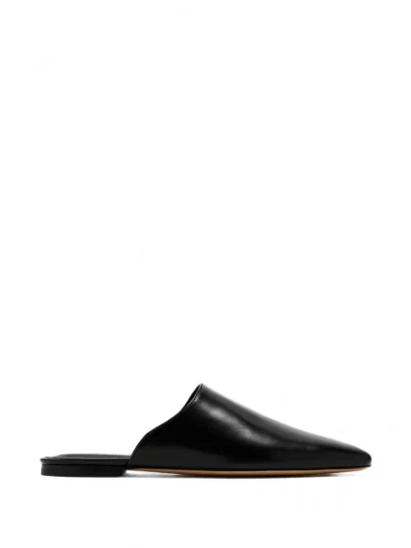 Papuci tip mules Yuzefi negru
