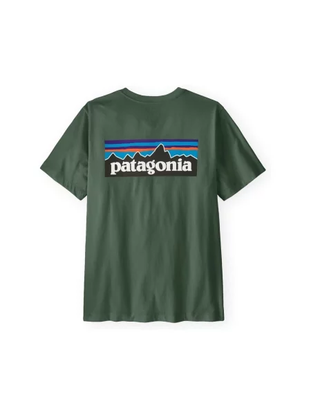 Tričko Patagonia s autogramom zelená