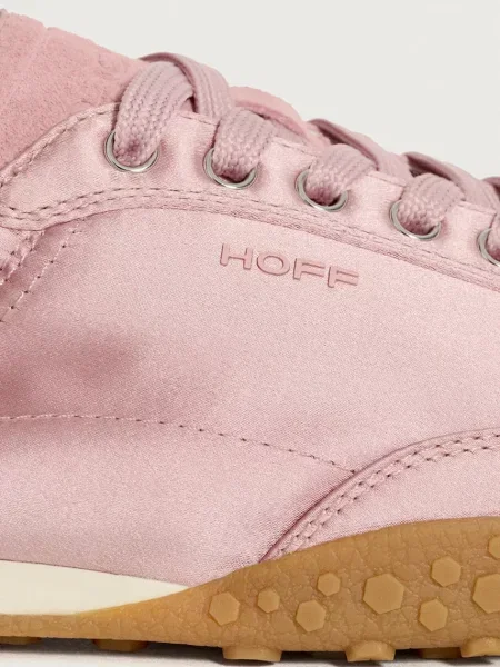 Атласные кроссовки Hoff розовые