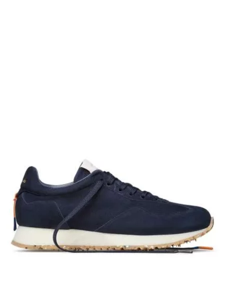 Sneakersy Barracuda zamszowe niebieskie