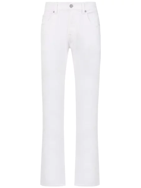 Jeansy 7 For All Mankind białe