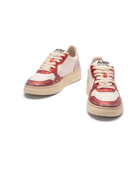 Buty do tenisa Autry retro do tenisa białe