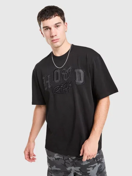 Hoodrich T-Shirt Iron Camo czarna